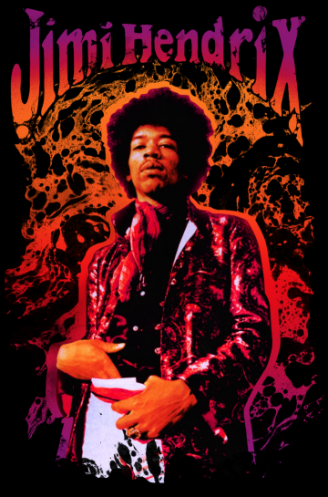 Jimi Hendrix archive artwork 7