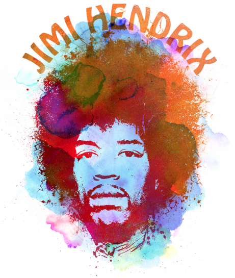 Jimi Hendrix archive artwork 9