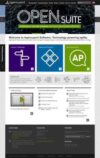 Agencyport Website archive artwork 2