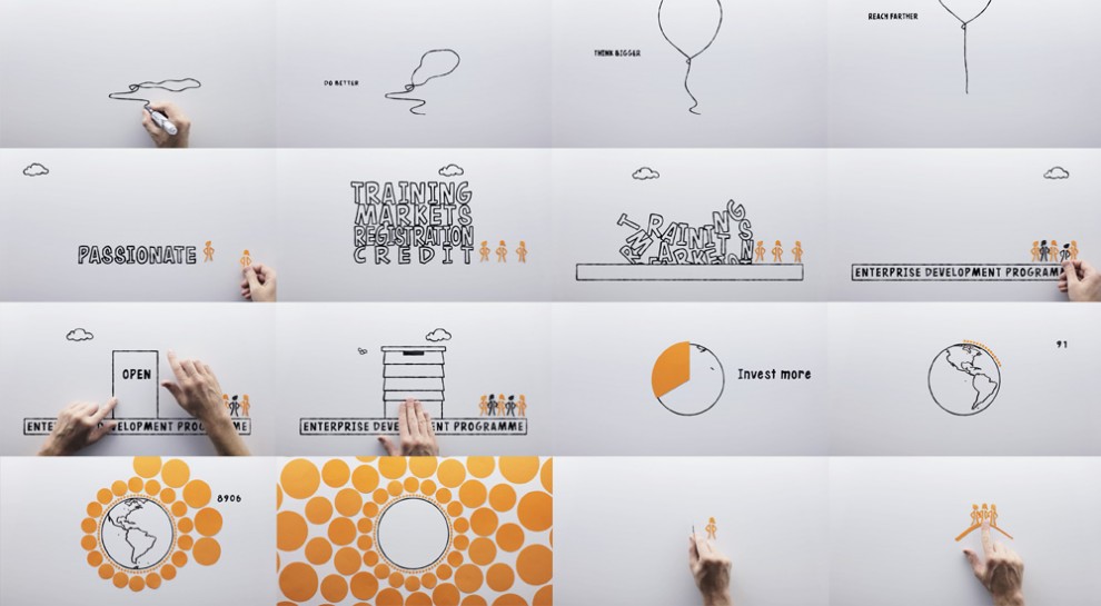 Cherie Blair Foundation For Women Animation archive artwork 2