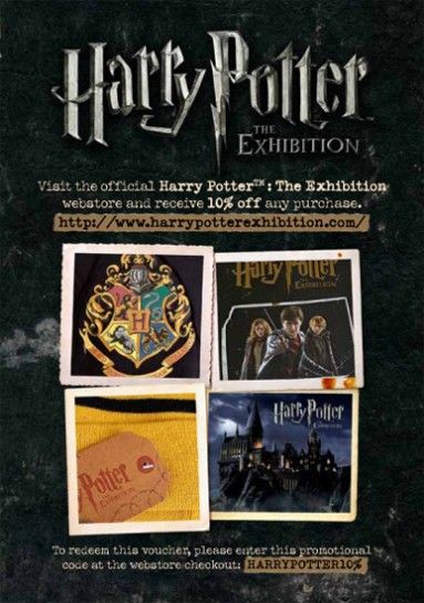 Harry Potter The Exhibition archive artwork 2