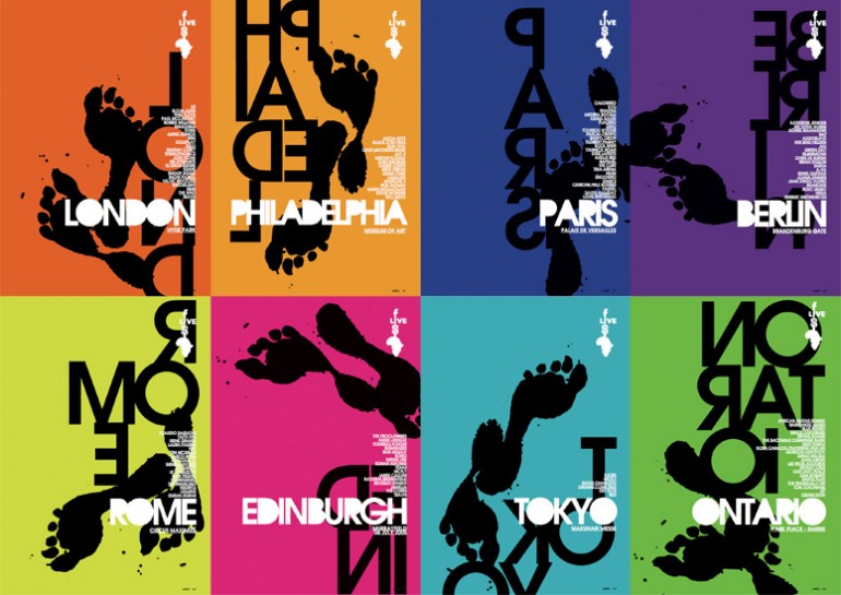 Live 8 project artwork
