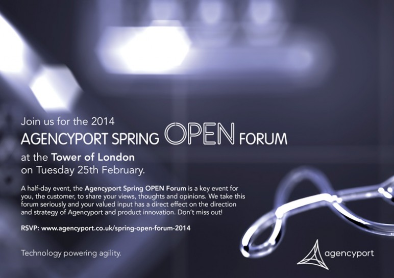 Agencyport Spring OPEN Forum archive artwork 1