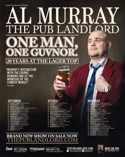 Al Murray - The Pub Landlord 'One Man, One Guvnor' archive artwork 6
