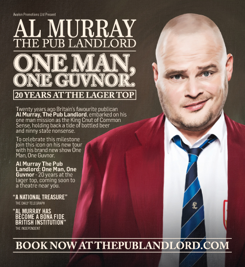 Al Murray - The Pub Landlord 'One Man, One Guvnor' archive artwork 4