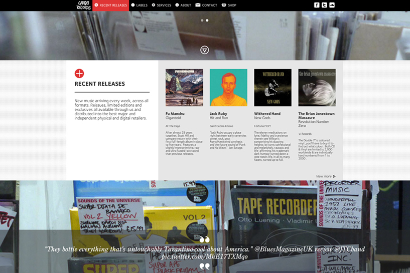 Cargo Records Website archive artwork 5