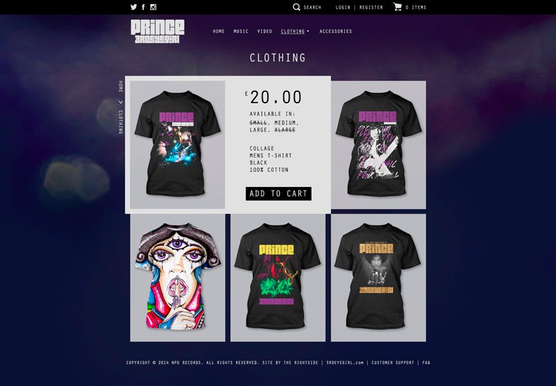Prince Webstore archive artwork 7