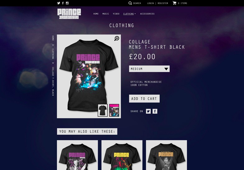 Prince Webstore archive artwork 8