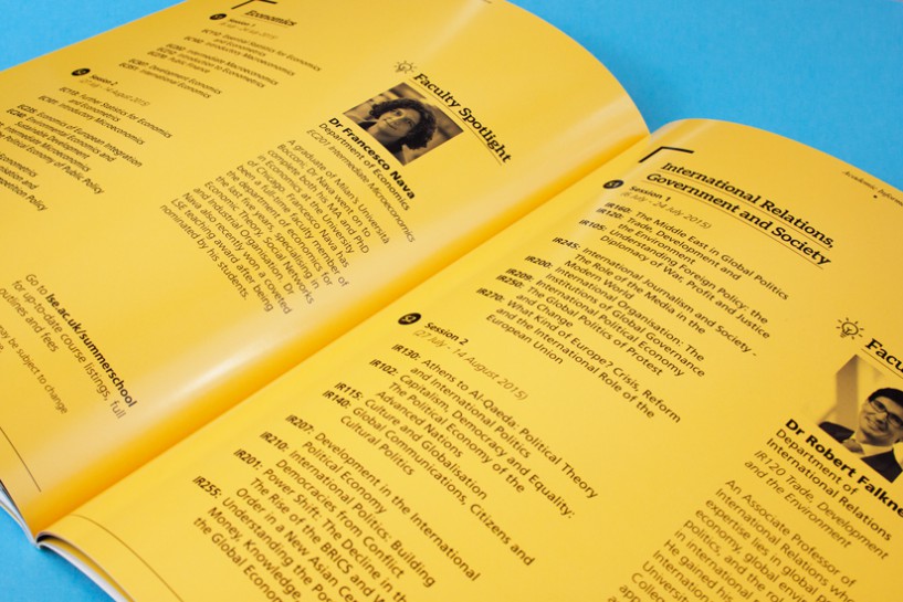 LSE Summer School Prospectus 2015 archive artwork 6