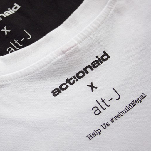 Alt J x ActionAid project artwork