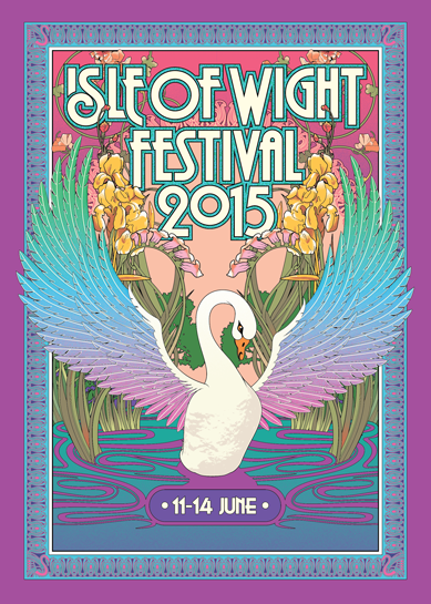 Isle of Wight Festival 2015 project artwork