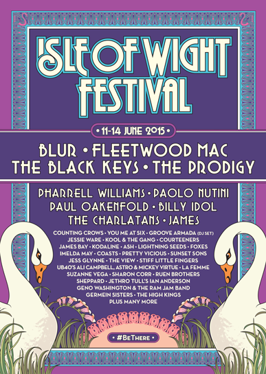 Isle of Wight Festival 2015 archive artwork 7
