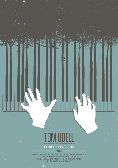 Tom Odell Forest Live project artwork