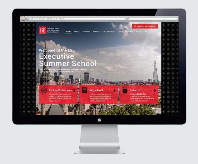 LSE Executive Summer School archive artwork 3