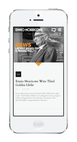 Ennio Morricone Official Website archive artwork 5