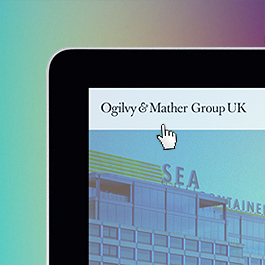 Ogilvy & Mather Group Website project artwork