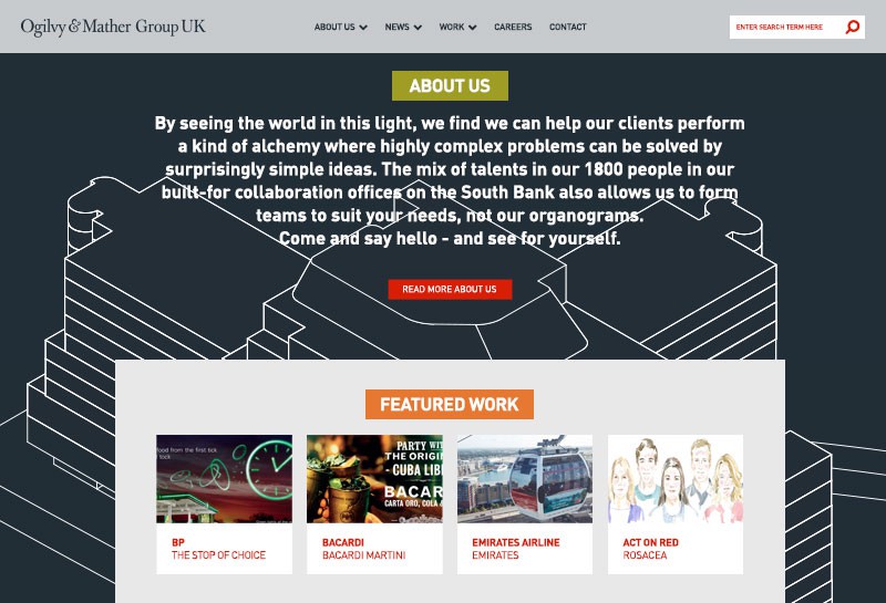 Ogilvy & Mather Group Website archive artwork 11