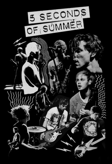 5 Seconds of Summer archive artwork 15