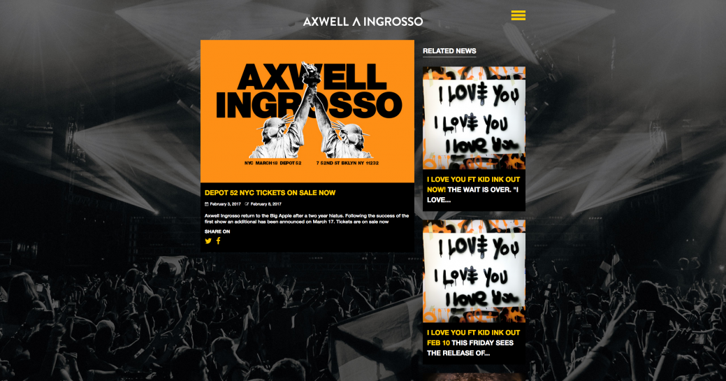 Axwell Ingrosso archive artwork 8