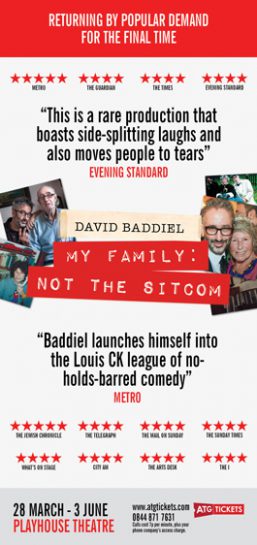 David Baddiel - My Family: Not the Sitcom project artwork