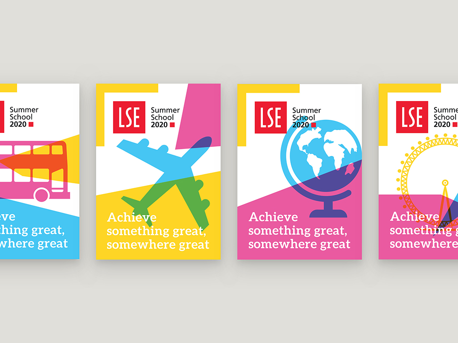 LSE Summer School campaign materials