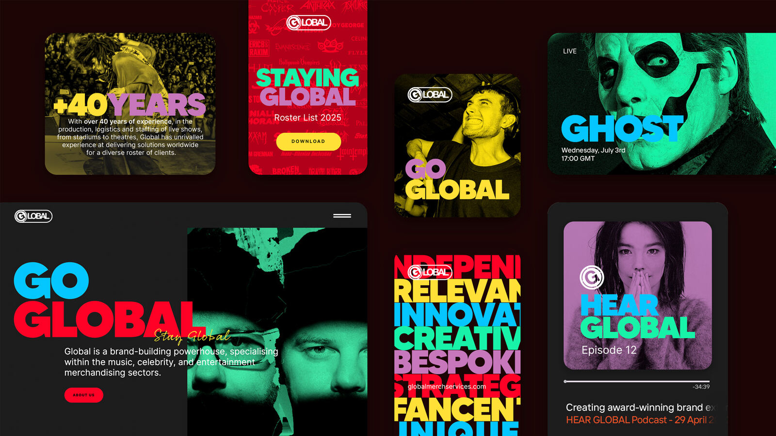 Global Merchandising project detail